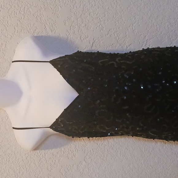 Vintage Betsy Johnson black cocktail dress - Picture 3 of 9
